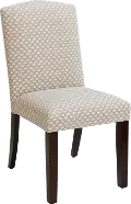 64-6SHRCHLFLX Nora Chalk Flax Dining Chair - Skyline Furniture
