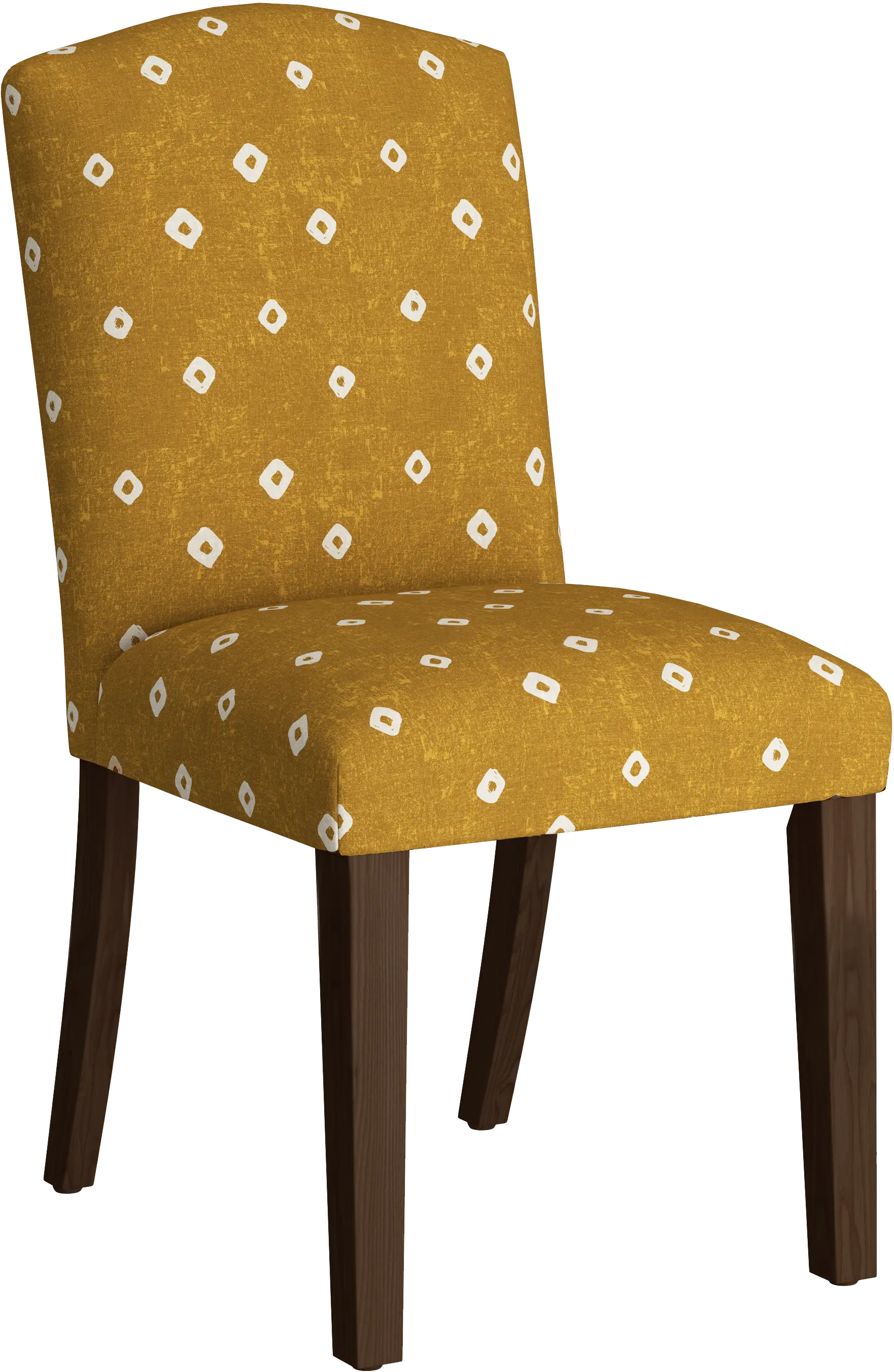 Nora Ochre Dining Chair - Skyline Furniture