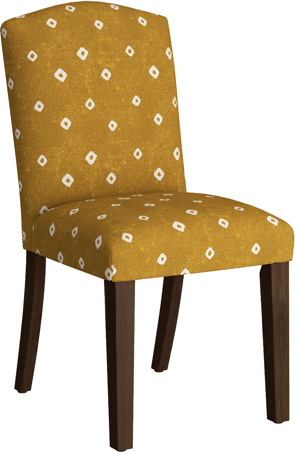 64-6TMROCHOGA Nora Ochre Dining Chair - Skyline Furniture-1