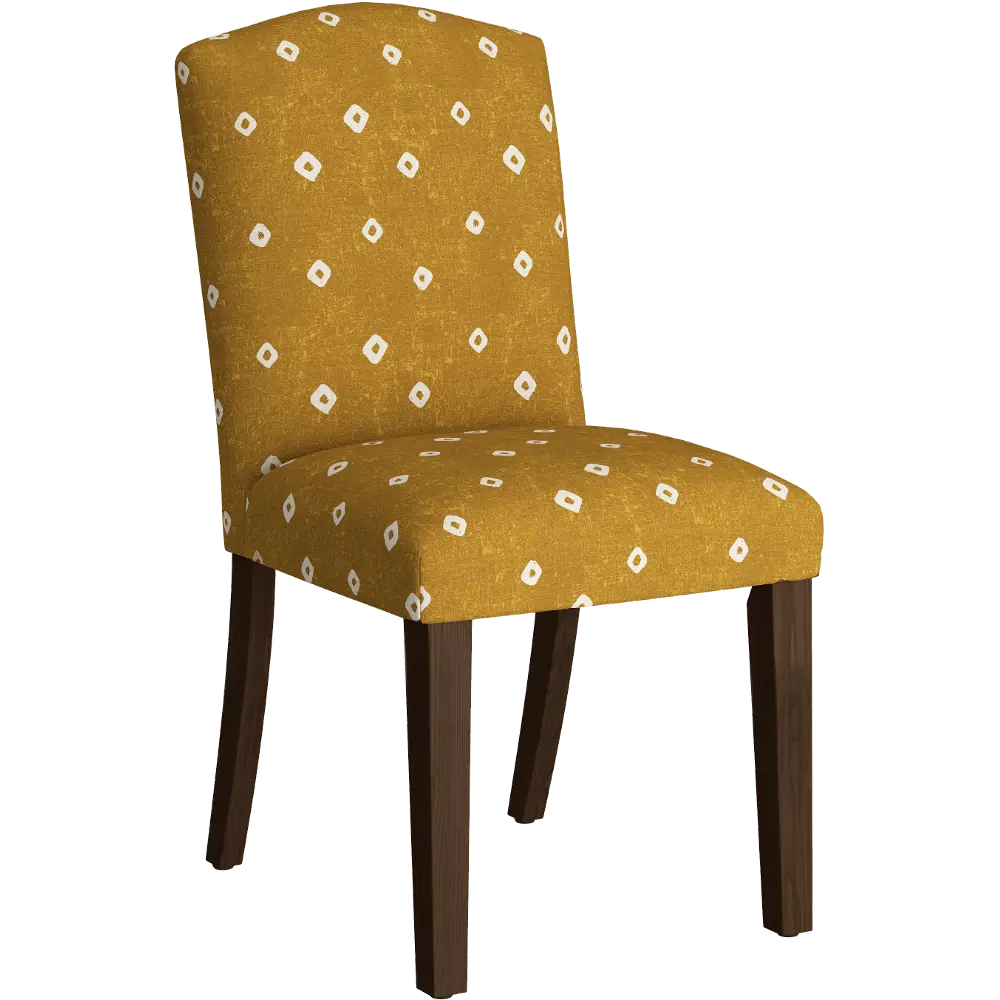 64-6TMROCHOGA Nora Ochre Dining Chair - Skyline Furniture-1
