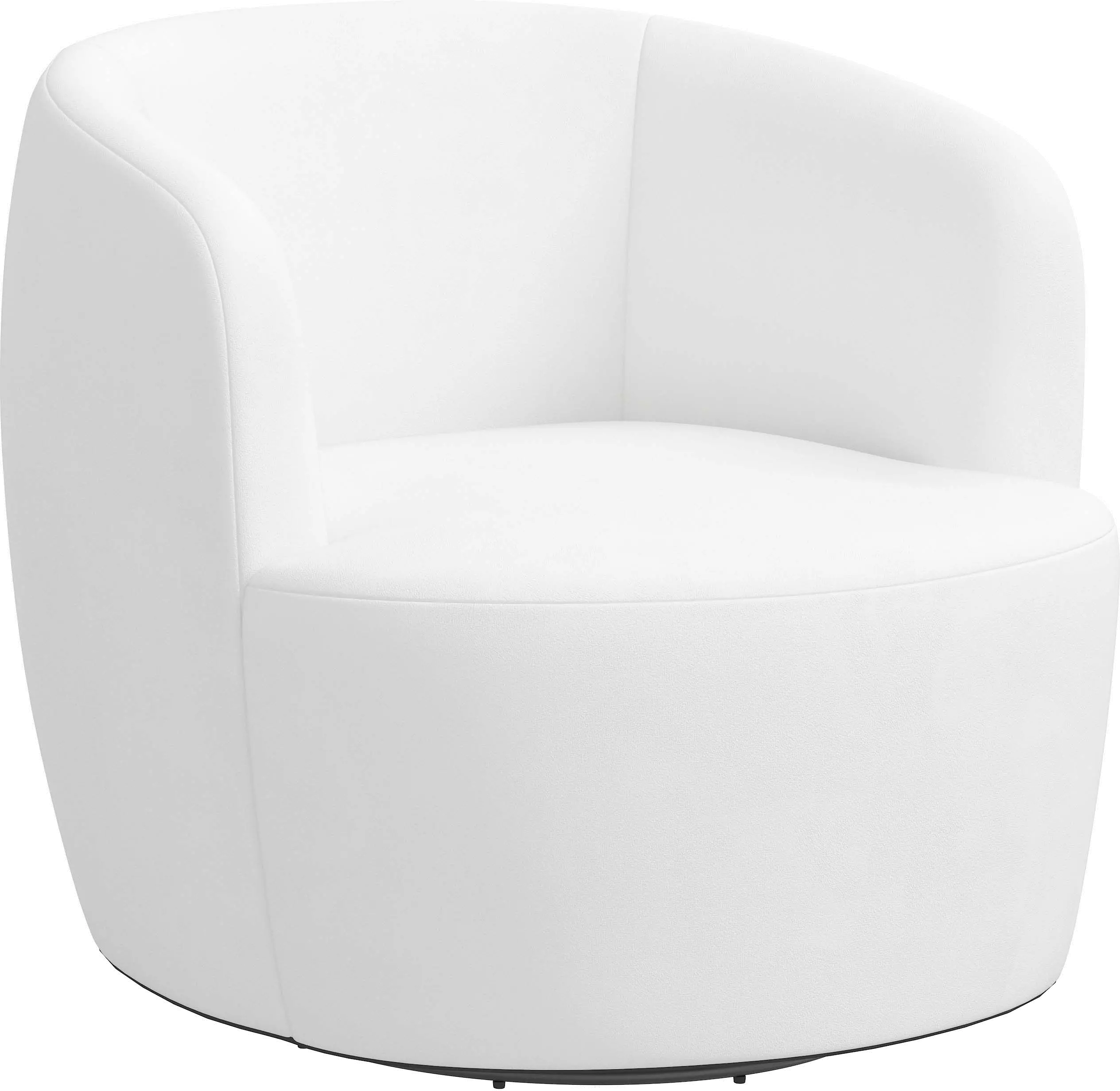48-10VLVWHT Hunter Velvet White Swivel Chair - Skyline Furnitu sku 48-10VLVWHT