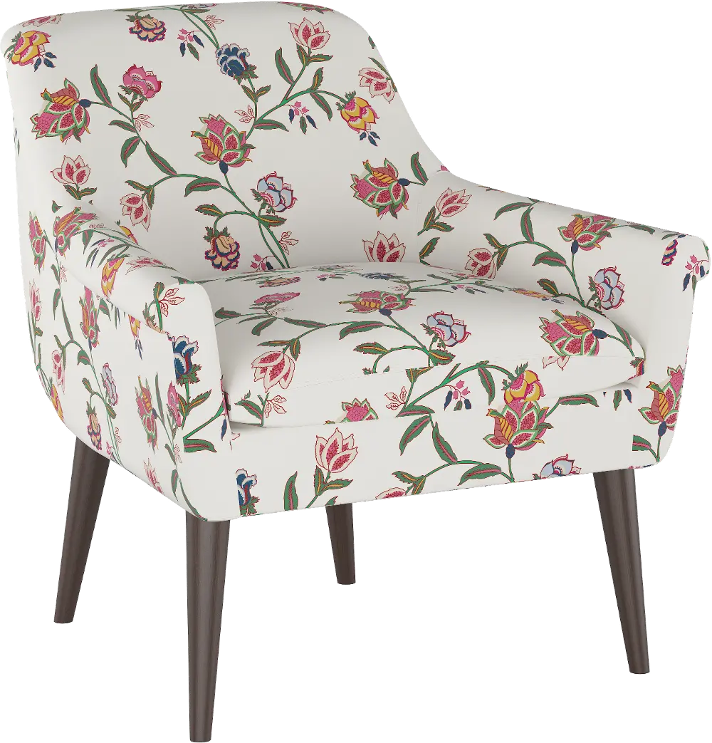 9005CHFLMLTOGA Charlotte Floral Accent Chair - Skyline Furniture-1