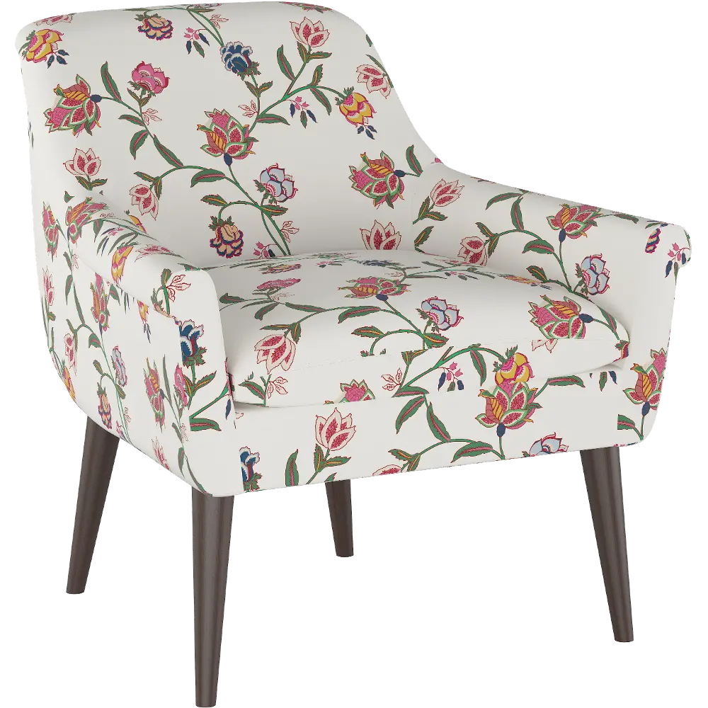 9005CHFLMLTOGA Charlotte Floral Accent Chair - Skyline Furniture-1