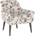 9005CHFLMLTOGA Charlotte Floral Accent Chair - Skyline Furniture