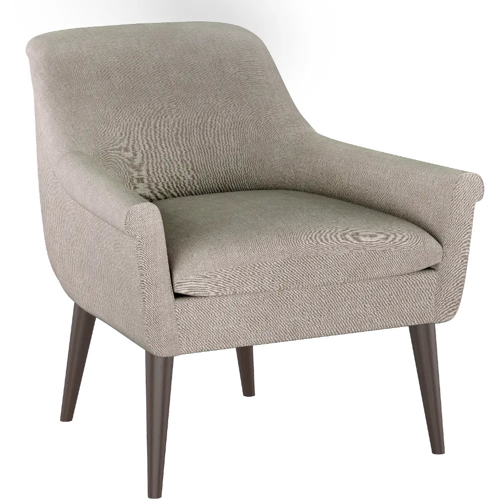 9005ZMFTH Charlotte Feather Gray Accent Chair - Skyline Furniture-1