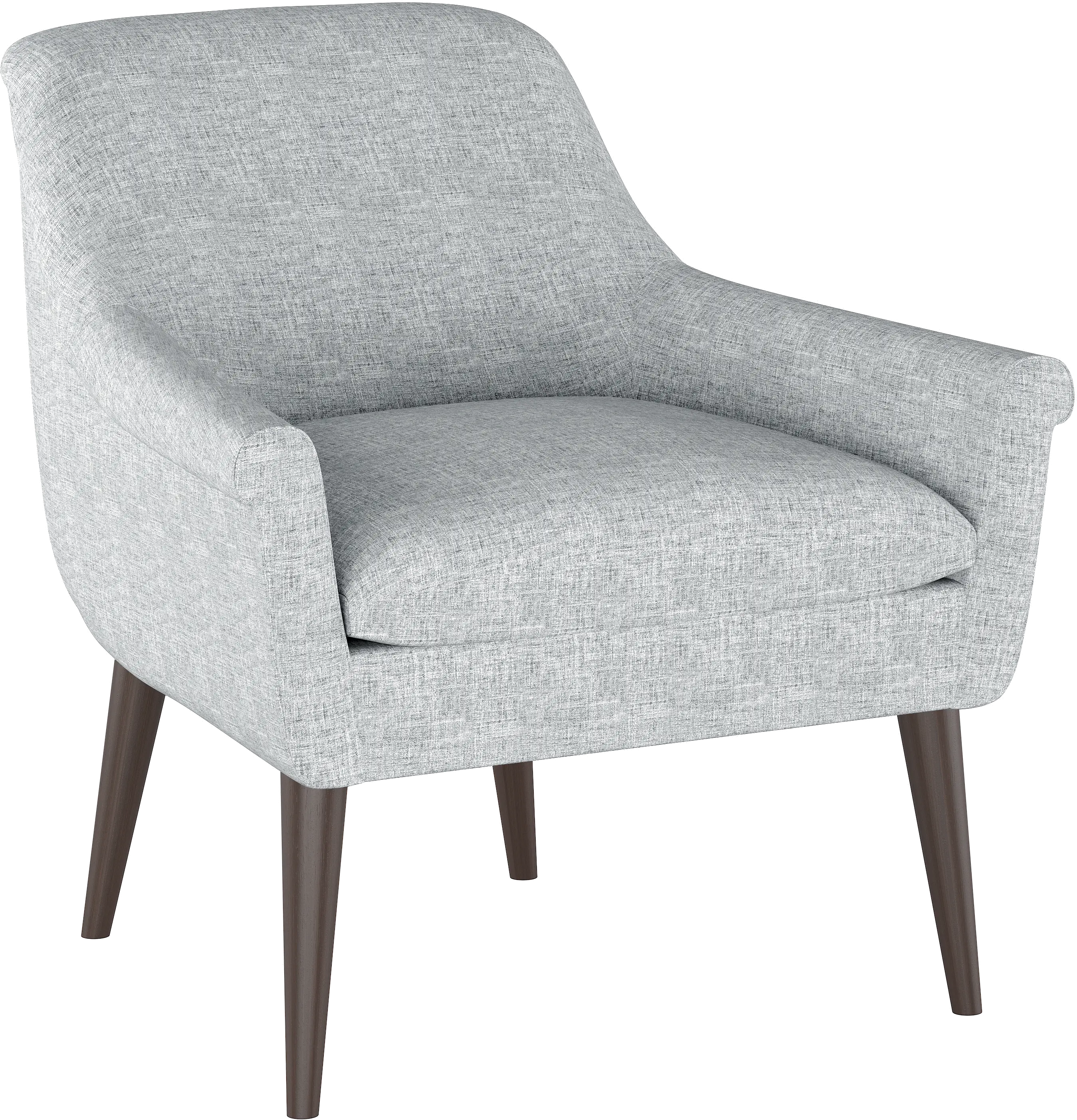 Charlotte Pumice Light Gray Accent Chair - Skyline Furniture