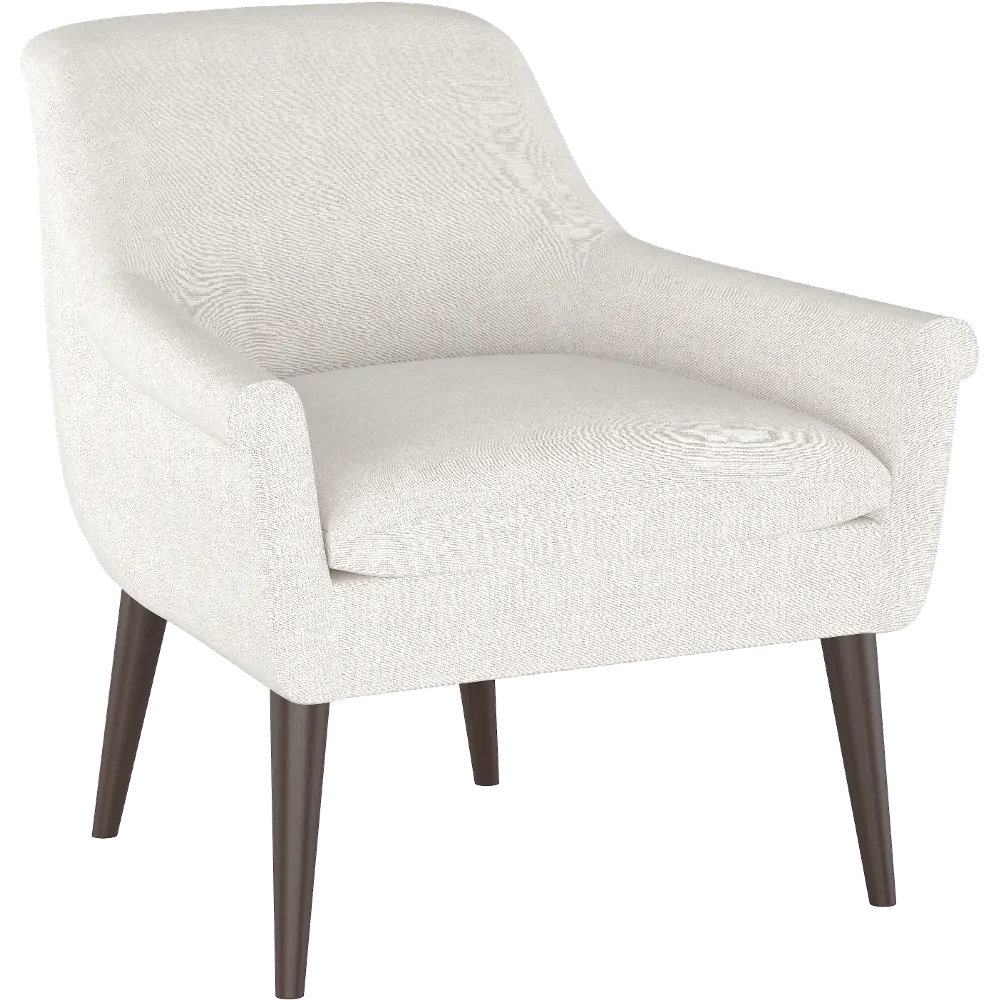 9005ZMWHT Charlotte White Accent Chair - Skyline Furniture-1