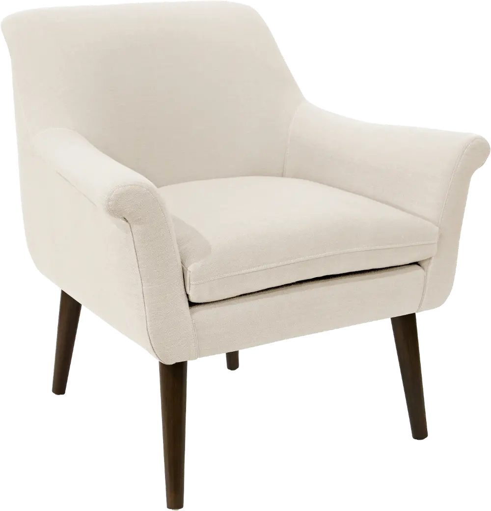 9005LNNTLC Charlotte Linen Talc Accent Chair - Skyline Furniture-1