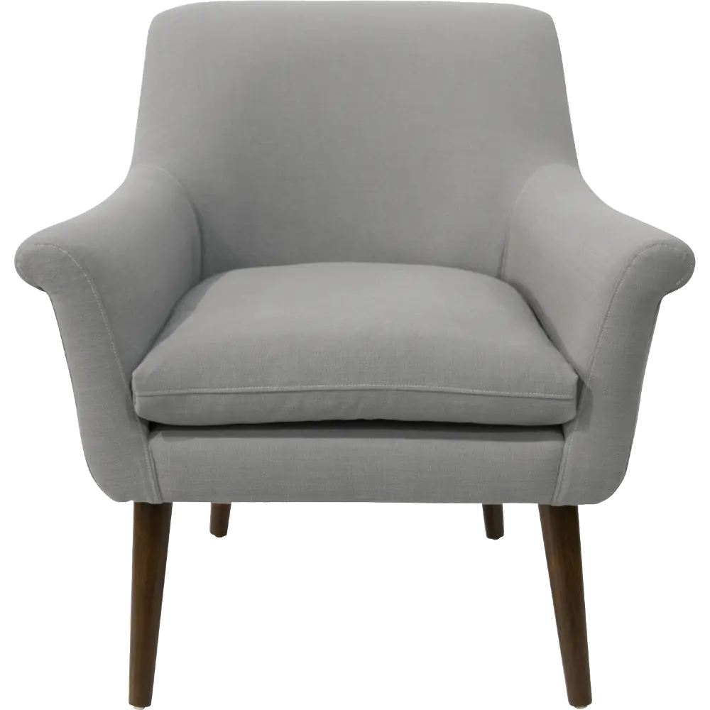 9005LNNGR Charlotte Linen Gray Accent Chair - Skyline Furniture-1
