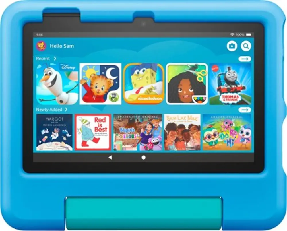 B099HDR2Y6 Amazon Fire 7 Kids Tablet 16GB - Blue-1