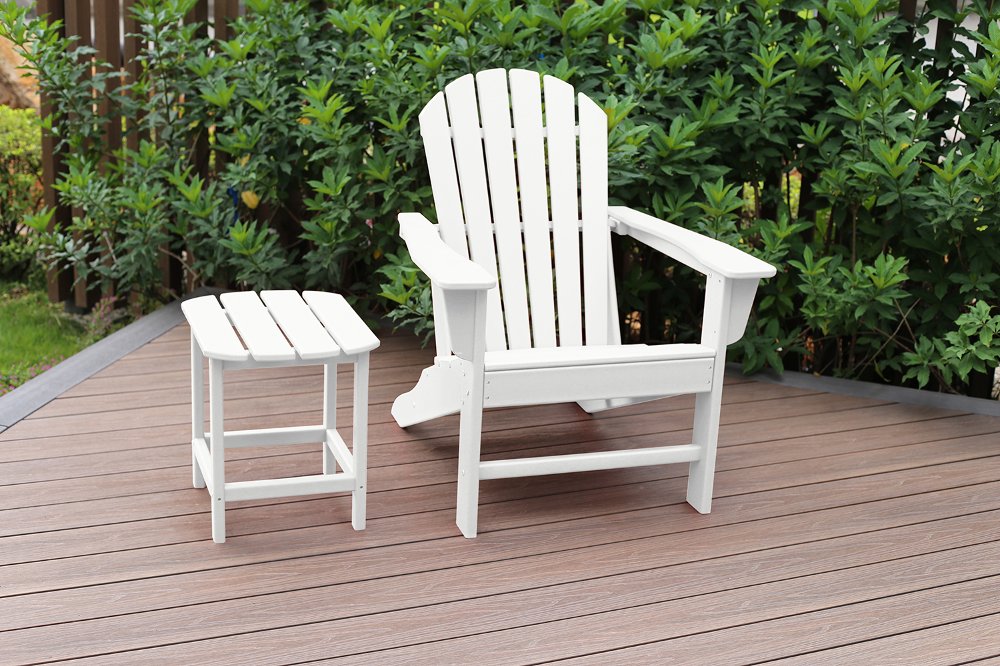 112866549 Atlantic Classic Ivory Adirondack Chair sku 112866549