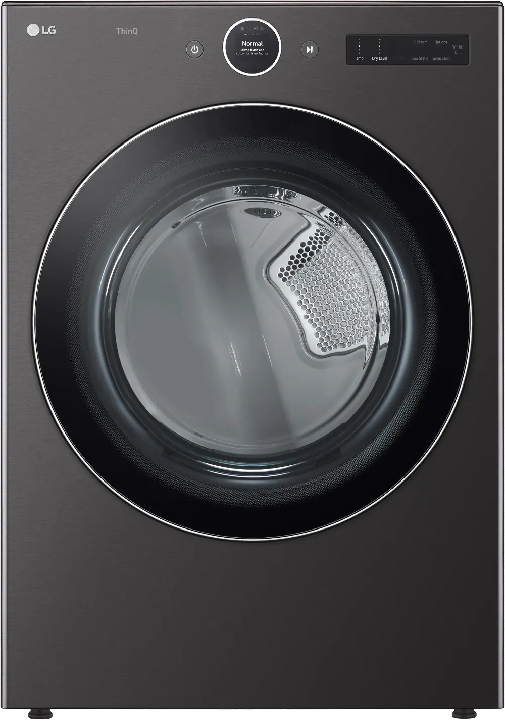 DLEX6700B LG 7.4 cu ft Electric Dryer - Black Steel 6700B-1