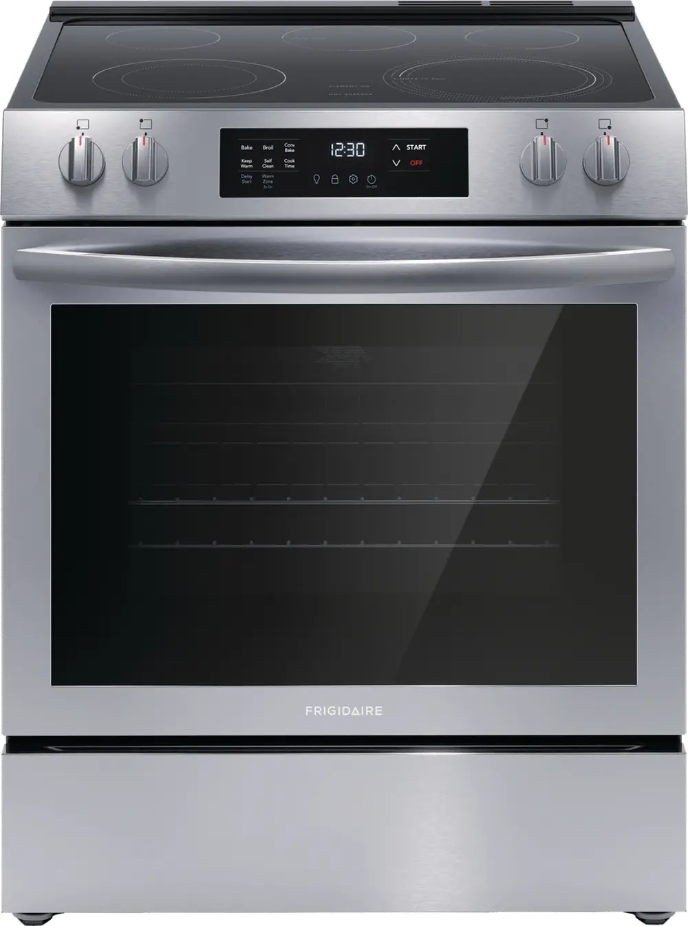 FCFE3083AS Frigidaire 5 cu ft Electric Range - Stainless Steel-1