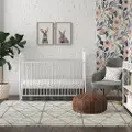 Monarch Hill Ivy Off White Metal Baby Crib