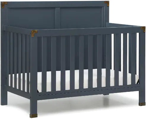 Graphite store blue crib