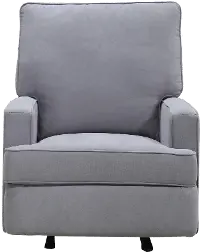 Shella Gray Nursery Rocker Recliner RC Willey