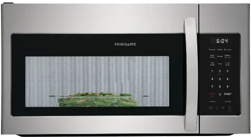 Frigidaire FMOS1846BW 1.8 Cu. Ft. Over-The-Range Microwave,  White,Convenient Quick Start Options, Push-to-Open PureAir® Filter Door,  PureAir® Filter