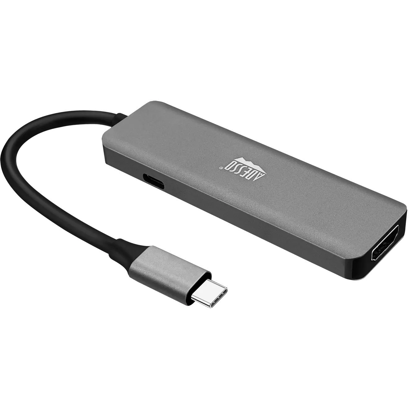 AUH-4020 Adesso 6-In-1 USB-C Multiport Docking Station-1