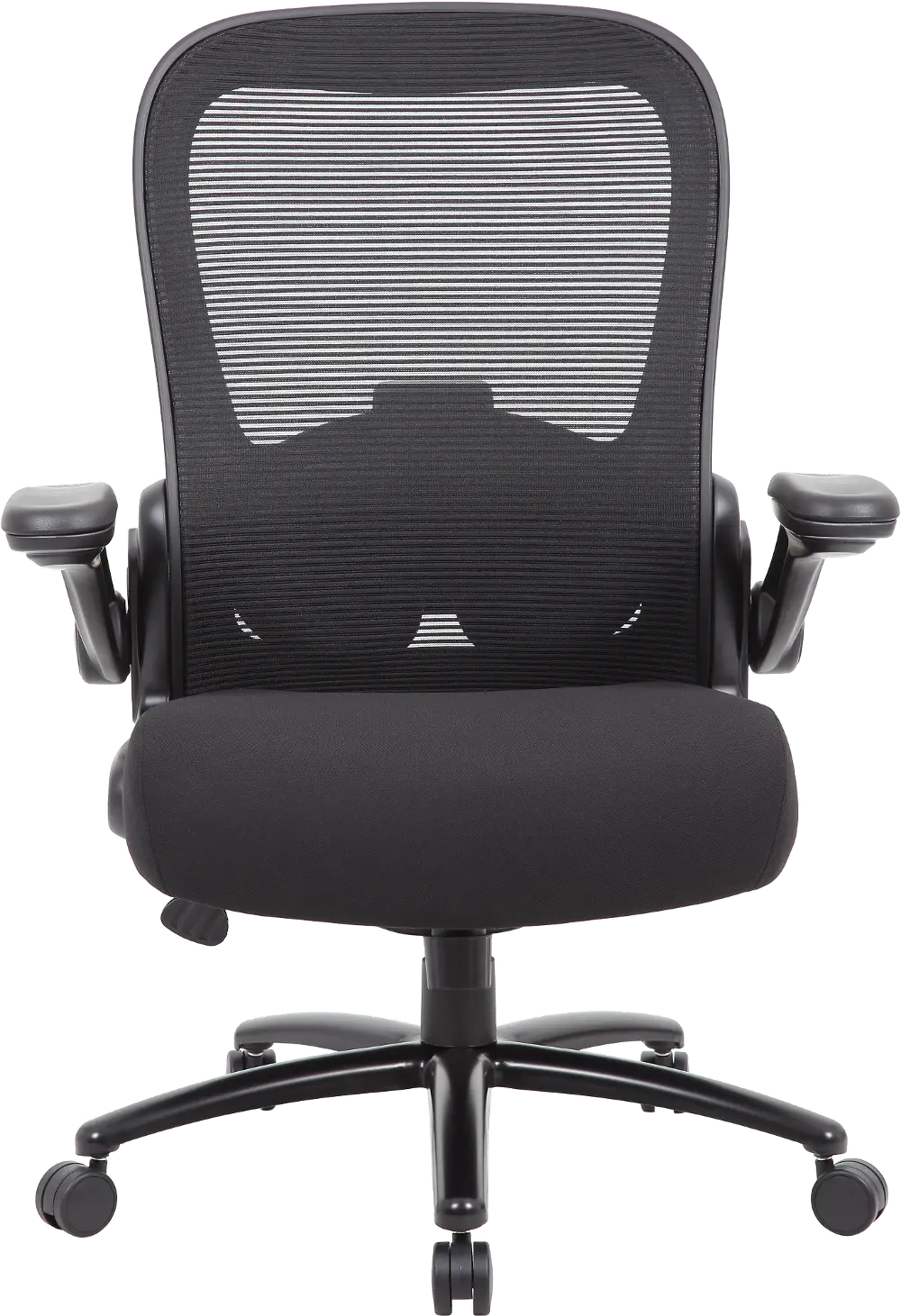 Boss Black Mesh Heavy Duty Office Chair-1