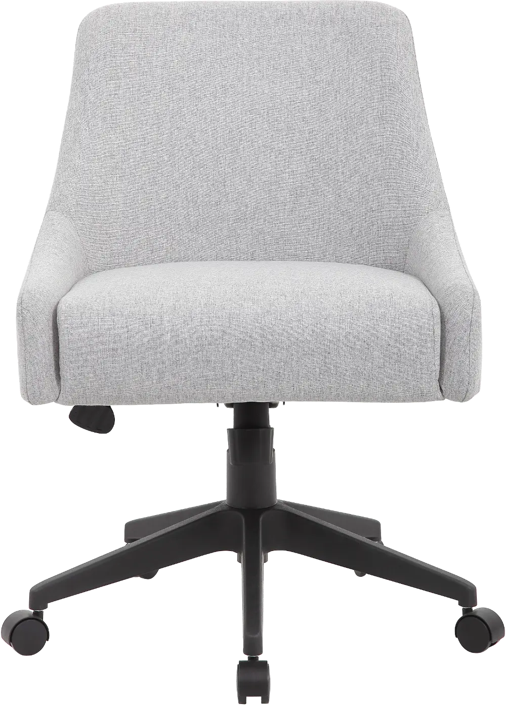 Boyle Gray Swiveling Guest Chair-1