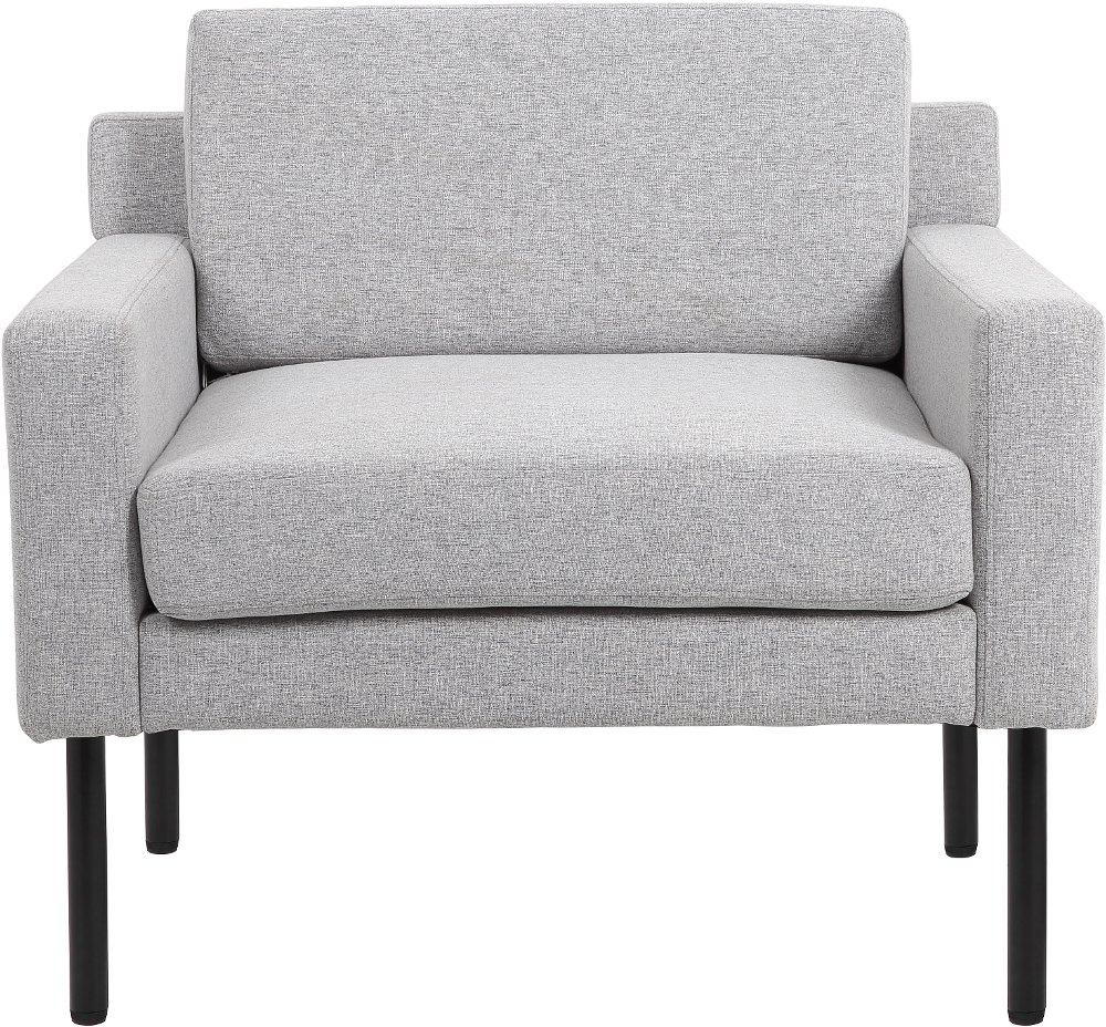 112879860 Gray Modern Lounge Chair sku 112879860