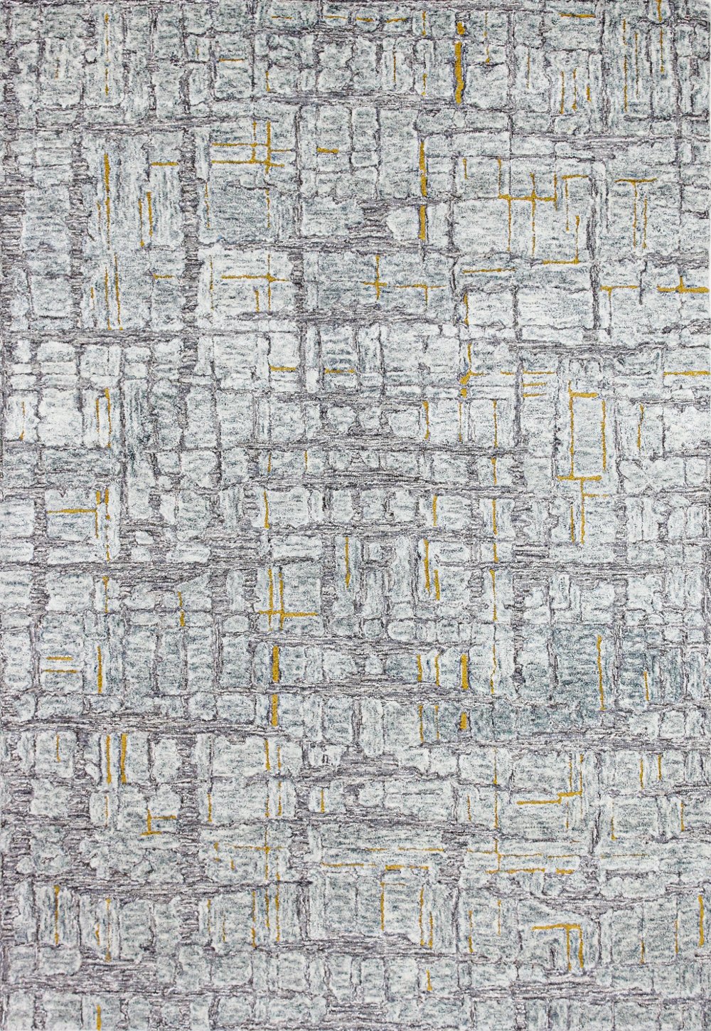 Noor Gray Wool 8 Foot Runner Rug