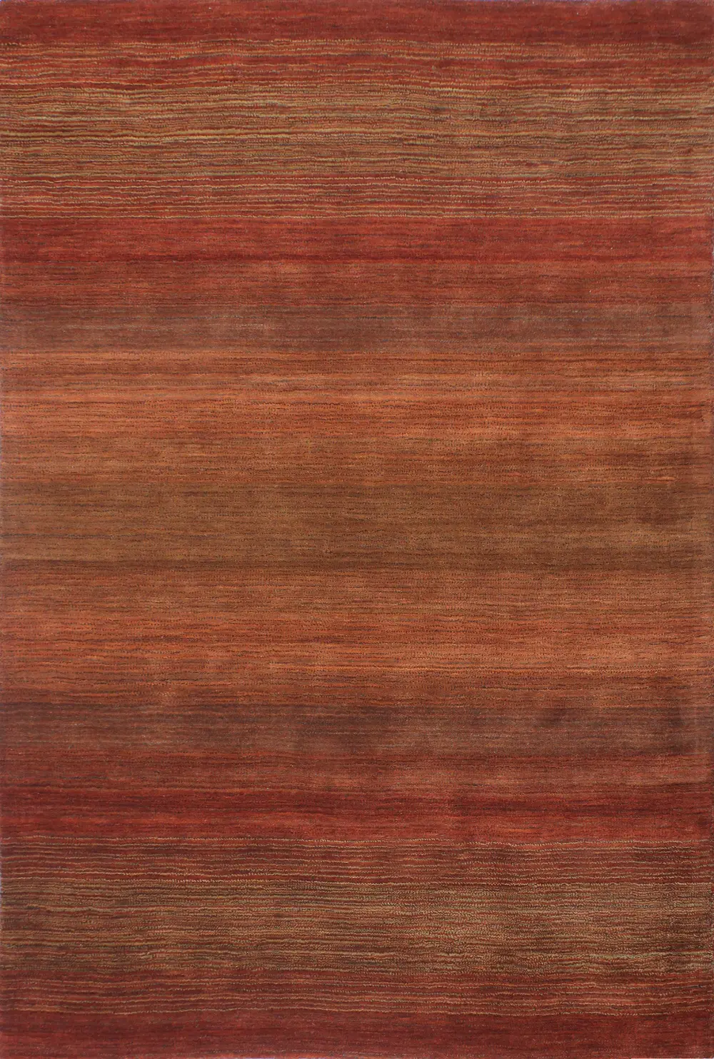 S176-RU-5X8-ALM200 Sacramento Ombre Rust 5 x 8 Area Rug-1