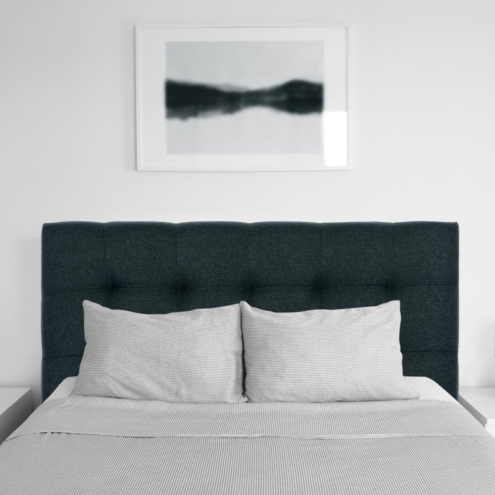 Valencia Navy Blue Twin Headboard