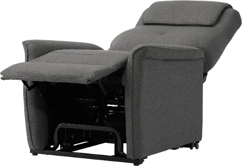 Ashley Gray Power Lift Recliner, RC Willey