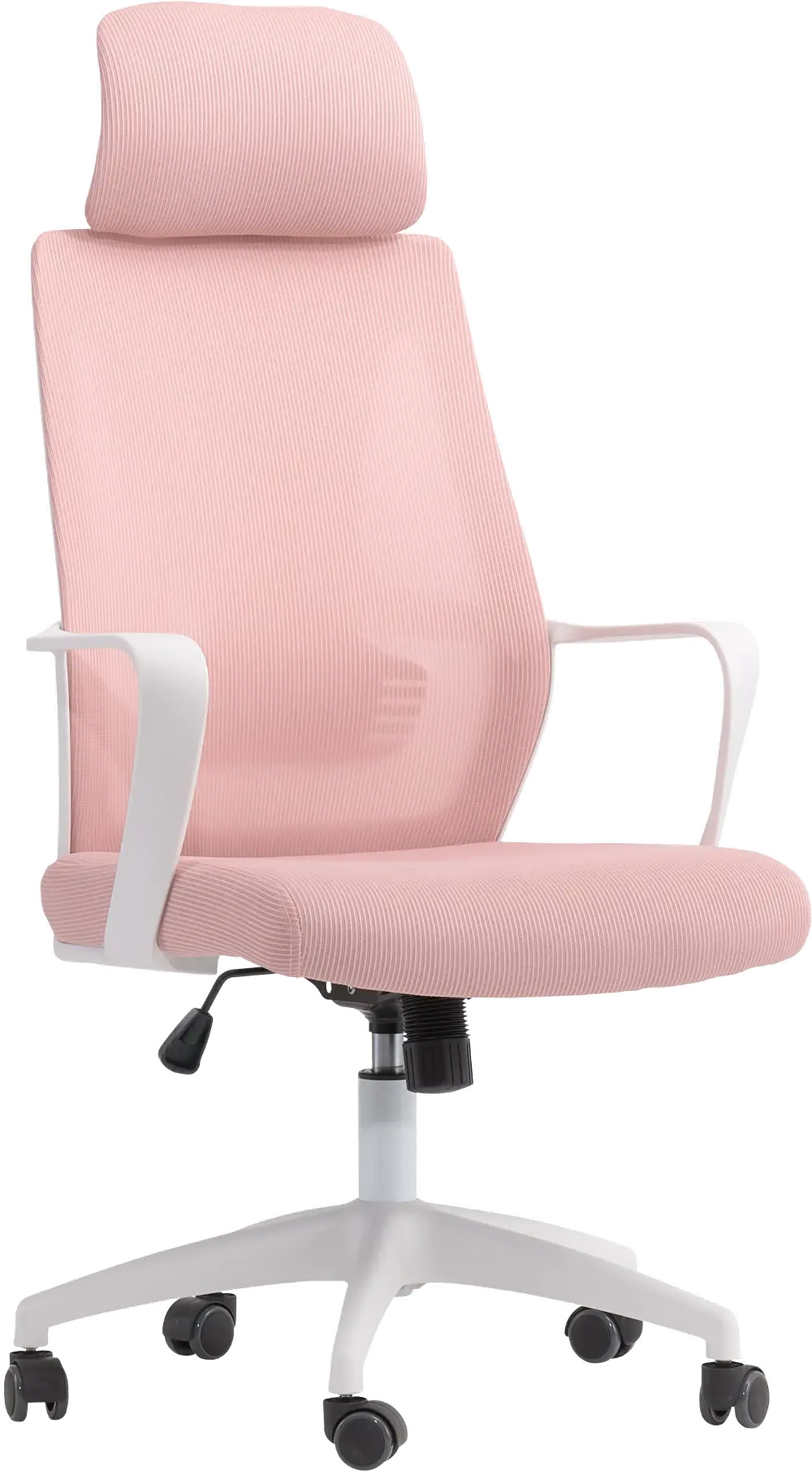 Workspace Pink Mesh Back Office Chair-1