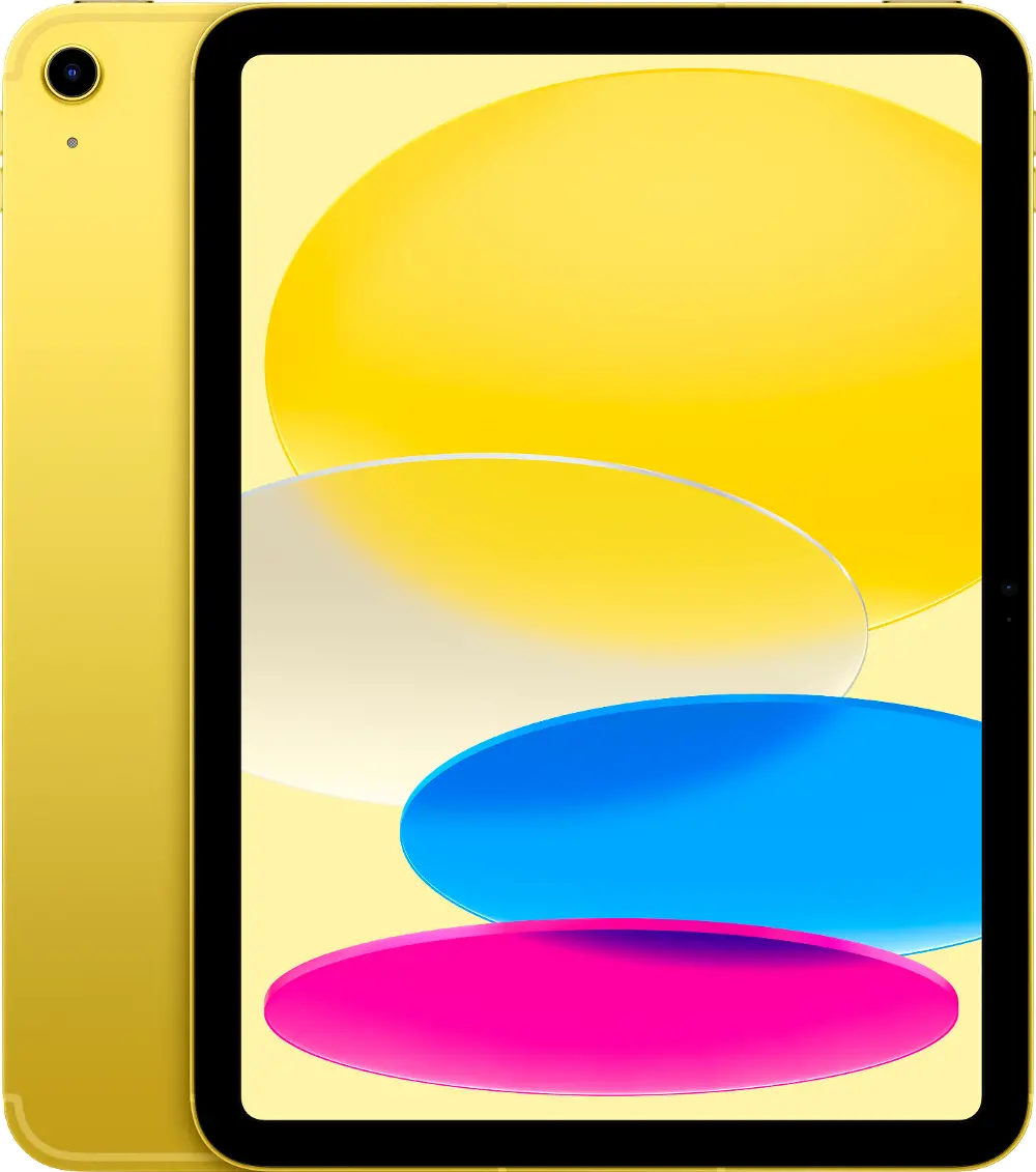 MPQ23LL/A Apple 10.9  iPad (Latest Model) with Wi-Fi - 64GB - Yellow-1