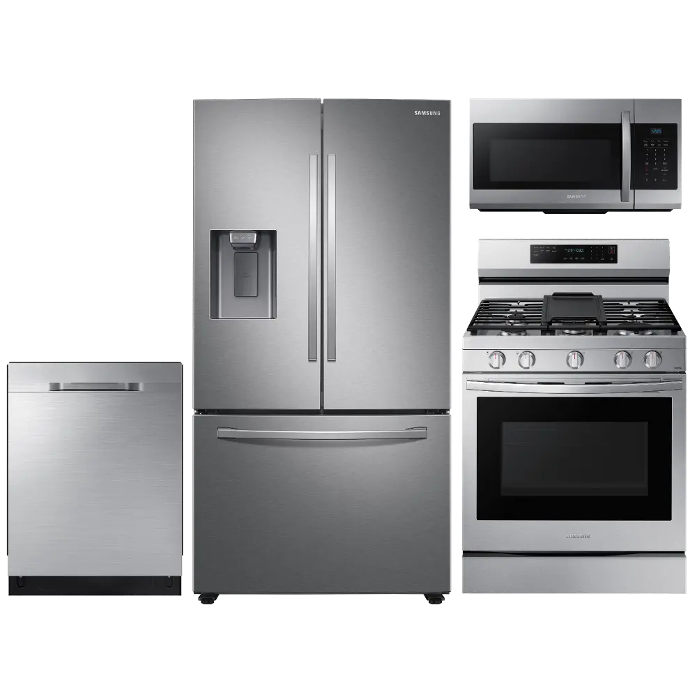 Samsung 4 Piece Gas Kitchen Appliance Package S7201G | RC Willey