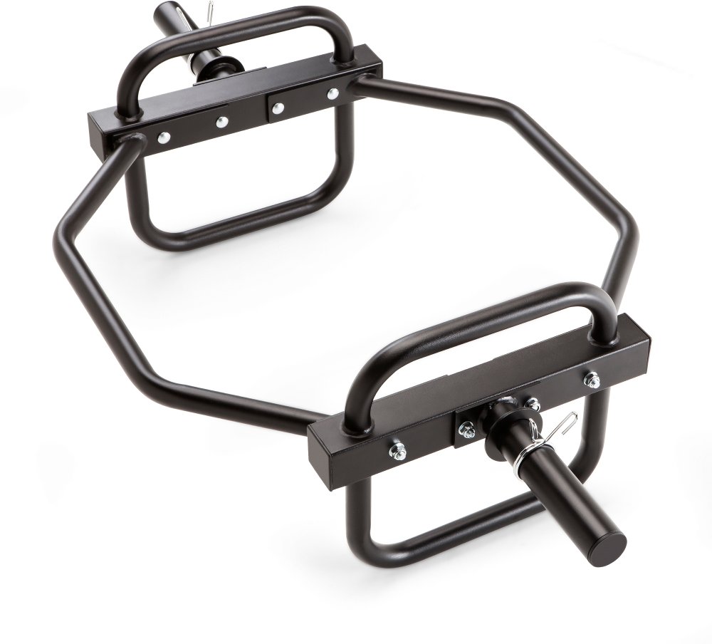 Marcy Olympic Hex Trap Bar with Raised Handles