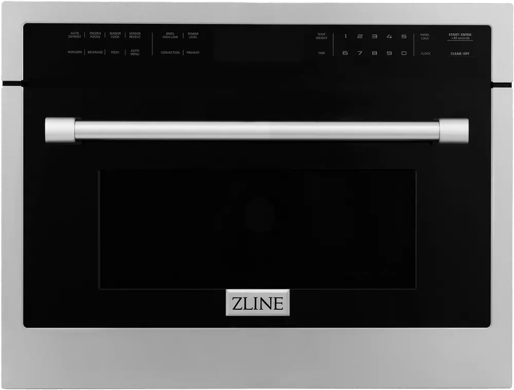 MWO-24 ZLINE 1.6 cu ft Built In Microwave Oven - Stainless Steel 24 Inch-1