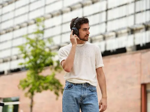 Sennheiser MOMENTUM 4 Noise-Canceling Wireless Headphones –