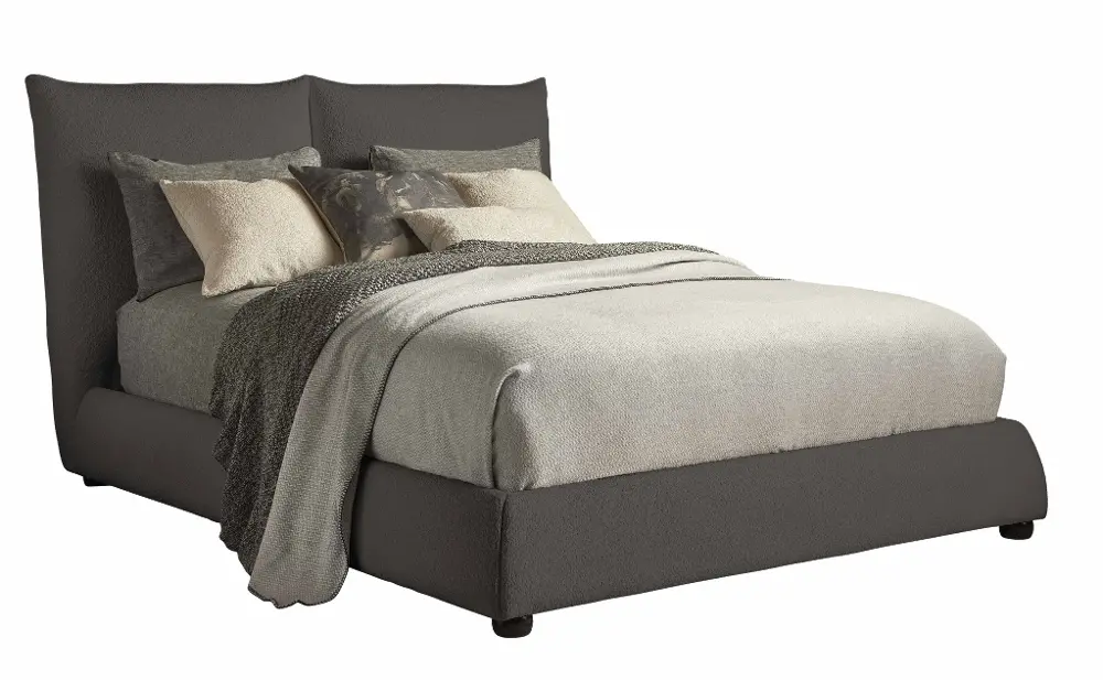 Cumulus Gray Queen Upholstered Bed-1