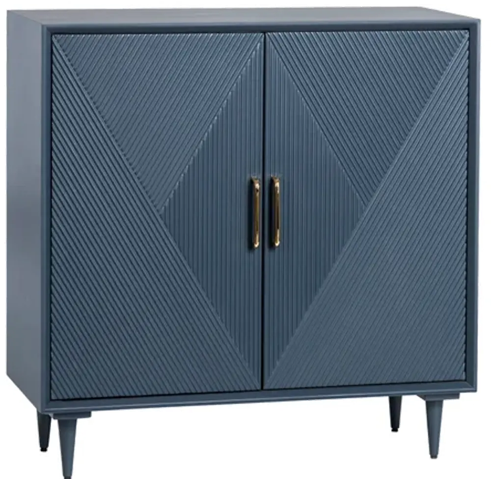 Bradley Blue 2 Door Cabinet-1