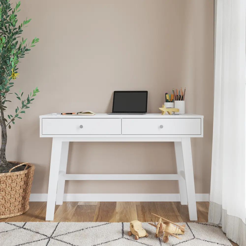 F03917.46 Soho Kids White Writing Desk-1