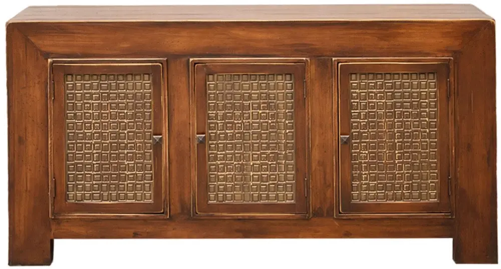 Taj Brown Accent Console-1