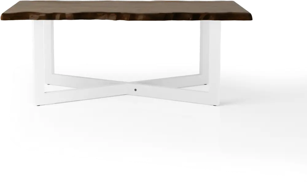 IDF-4141C Baletto Oak and White Coffee Table-1