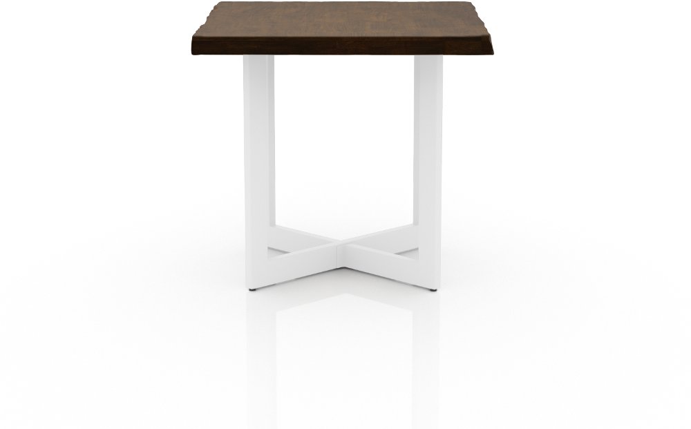 Baletto Oak and White End Table