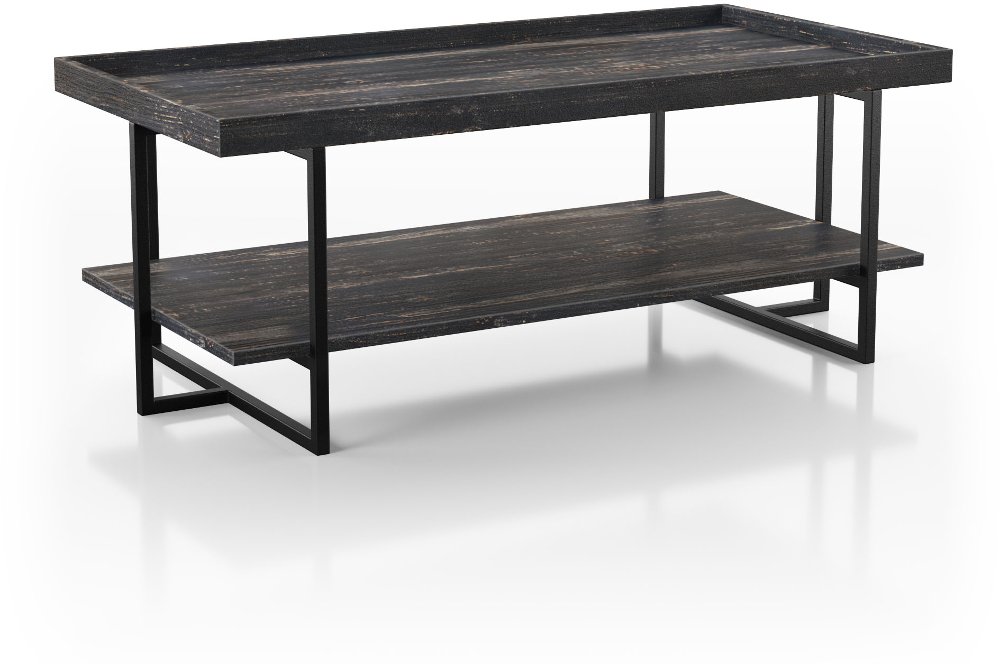 Prakers Black Coffee Table