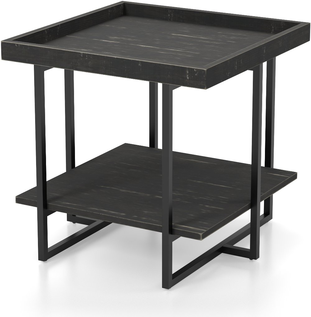 112899595 Prakers Black End Table sku 112899595