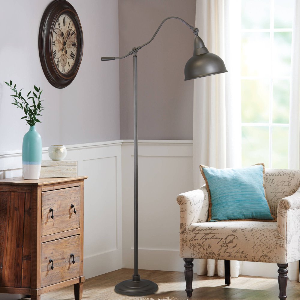 112903495 Paddington Slate Gray Floor Lamp sku 112903495