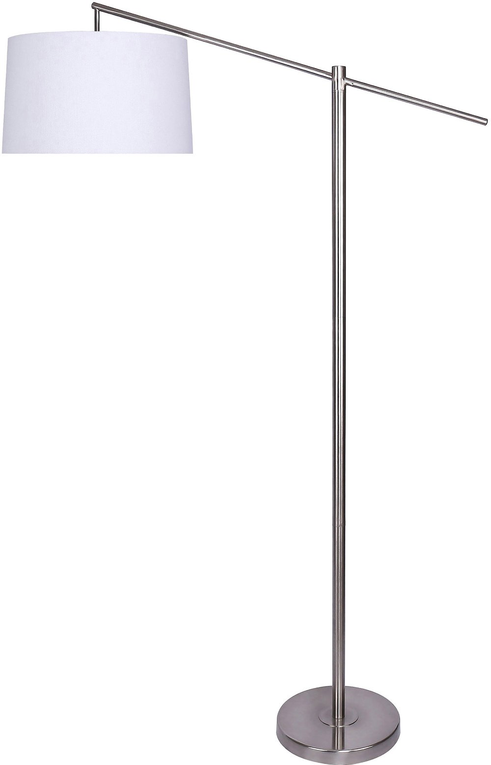 112903606 Casper Minimal Nickel Floor Lamp sku 112903606