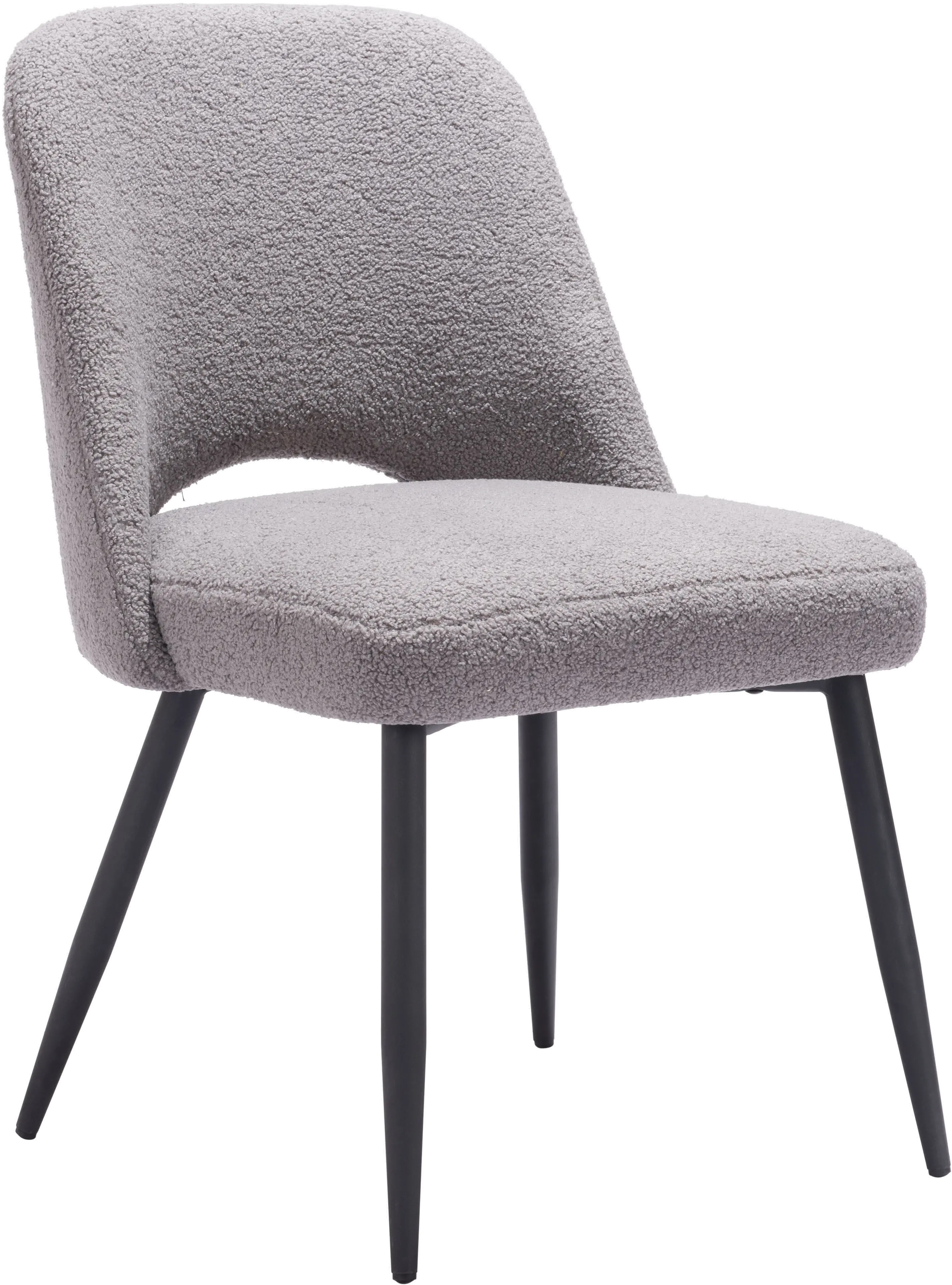 Teddy Gray Dining Chair, Set of 2