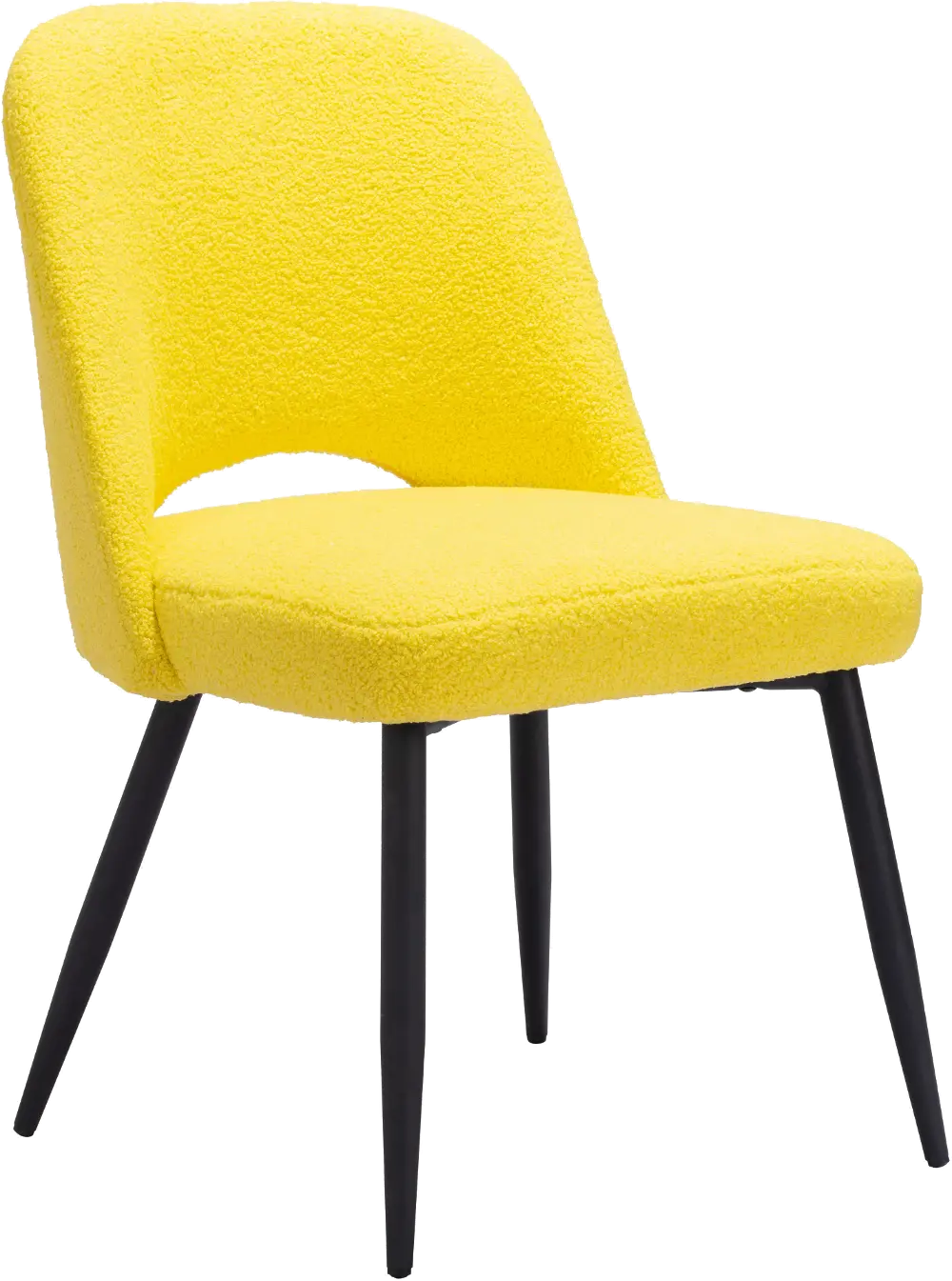 Teddy Yellow Dining Chair, Set of 2-1