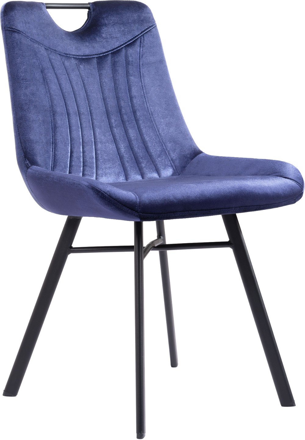 Tyler Blue Velvet Dining Chair, Set of 2