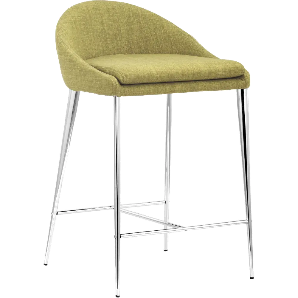 Reykjavik Pea Green Counter Height Stools (Set of 2)-1