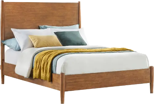 Mid-Century Platform Bed – Acorn